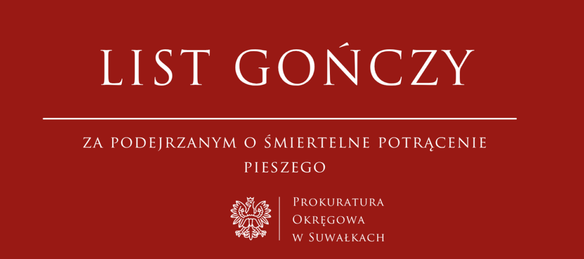 Śmiertelne potrącenie na pasach w Suwałkach. Za kierowcą mercedesa wysłano list gończy