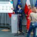 Konferencja wojewody podlaskiego na temat ośrodka zbiorowego zakwaterowania w Wasilkowie