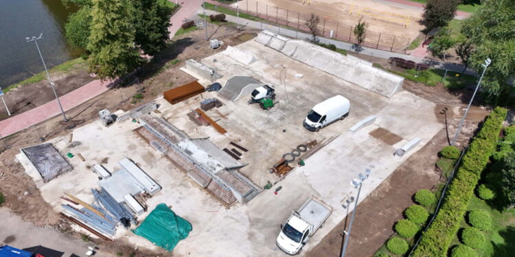 Przebudowa skateparku w Suwałkach
