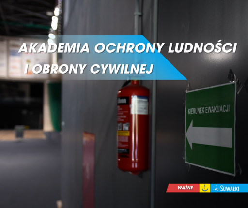 Plecak ewakuacyjny i sygnały alarmowe. W sobotę bezpłatne szkolenia w Suwałkach