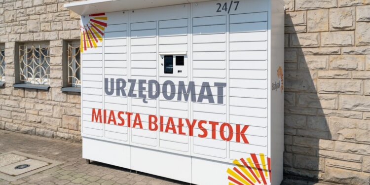 Urzędomat przy ul. Słonimskiej 1 w Białymstoku