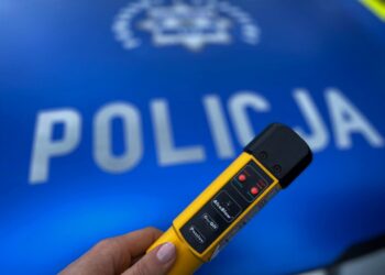 Hulajnoga elektryczna zatrzymana przez policję w Kolnie