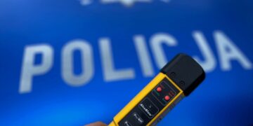 Hulajnoga elektryczna zatrzymana przez policję w Kolnie