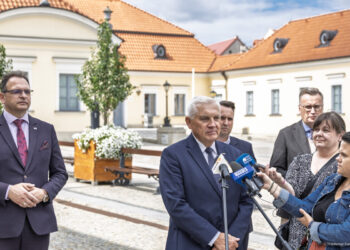 Scena koncertowa na Rynku Kościuszki w Białymstoku