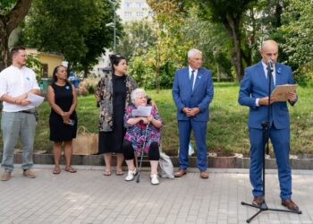 Odsłonięcie Kamieni Pamięci rodziny Atłasowiczów w Białymstoku