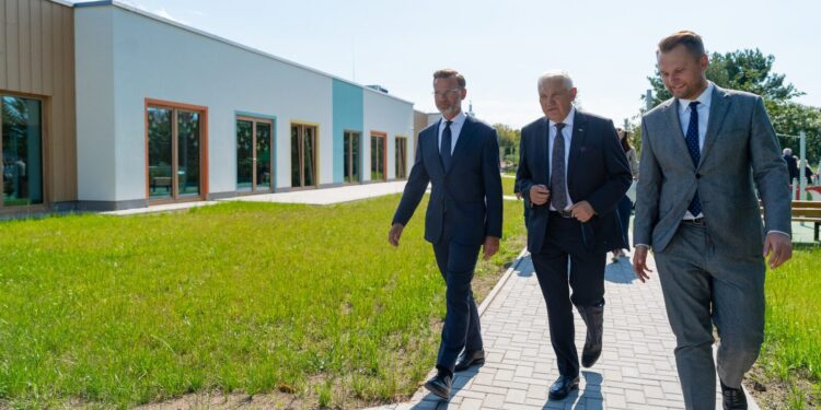 Budynek nowego żłobka miejskiego przy ulicy Absolwentów w Białymstoku