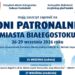 Plakat Dni Patronalnych Miasta Białegostoku z wizerunkiem bł. ks. Michała Sopoćki