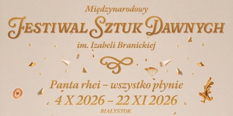 Grafika Międzynarodowego Festiwalu Sztuk Dawnych im. Izabeli Branickiej