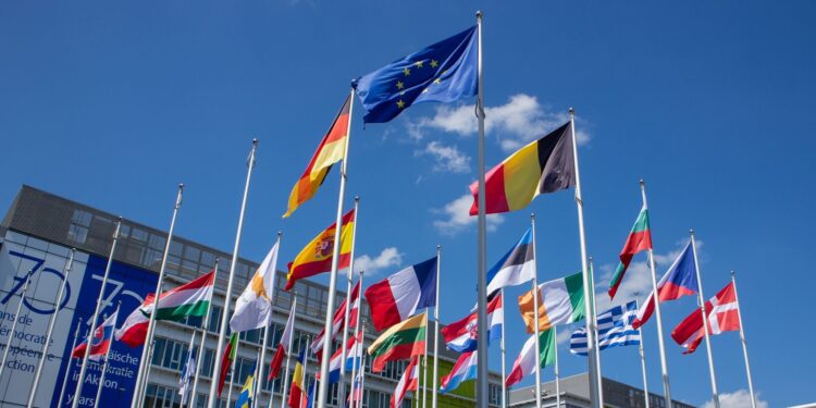 Flagi Unii Europejskiej