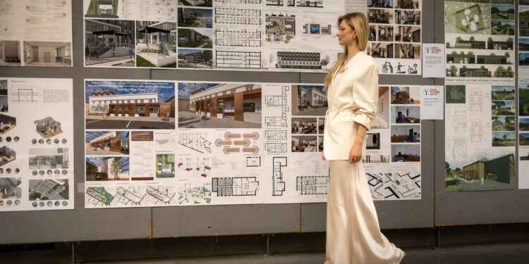 Małgorzata Dylnicka, Miss Polski Podlasia 2026, na Wydziale Architektury Politechniki Białostockiej