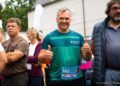 Uczestnicy biegu OnkoRun w Supraślu na starcie