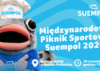 Plakat Międzynarodowego Pikniku Sportowego Suempol 2026 w Bielsku Podlaskim