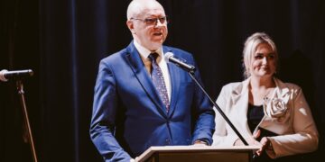 Przemówienie podczas uroczystego otwarcia rozbudowanego zakładu opiekuńczego w Sejnach