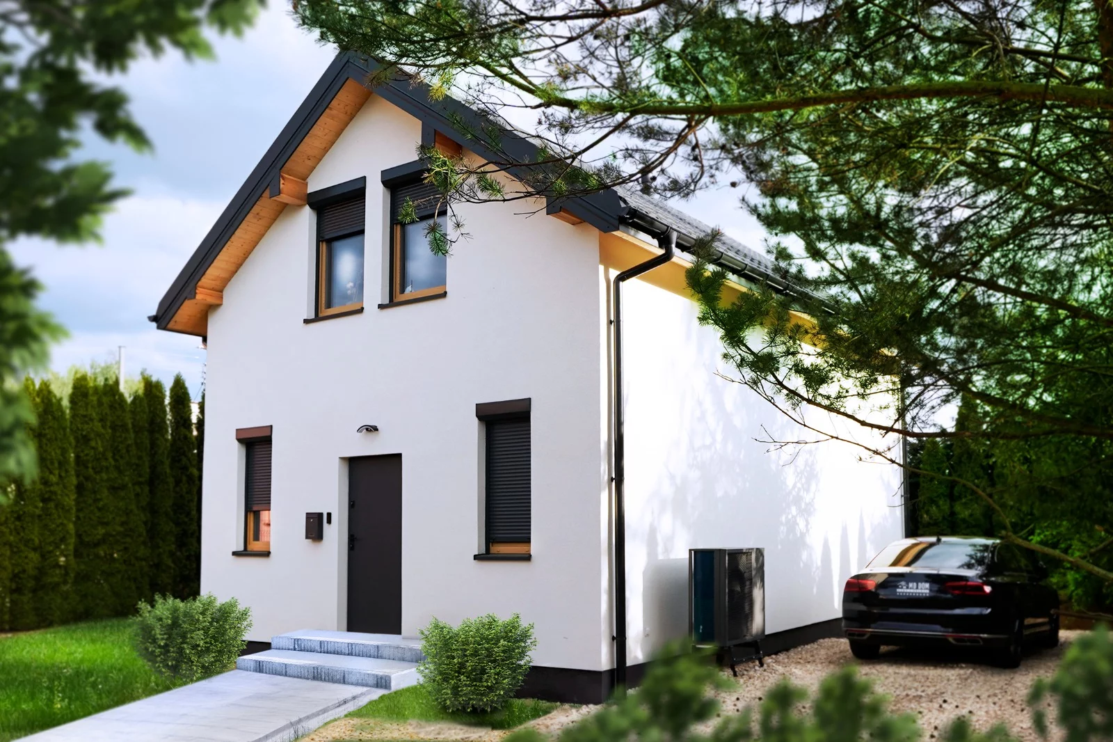 Domy szkieletowe na Podlasiu. Tak wyglądają realizacje MDDOM w Suwałkach