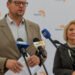 Konferencja prasowa w Urzędzie Miejskim w Białymstoku poświęcona zmianom organizacyjnym w szkołach i przedszkolach