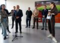 Konferencja prasowa zapowiadająca budowę Galerii Białostockiego Sportu na stadionie przy ulicy Słonecznej