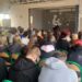 Policjanci podczas spotkania z uczniami na temat bezpieczeństwa