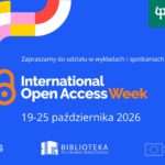 Regały z czasopismami naukowymi w bibliotece uczelnianej