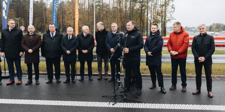 Uroczyste otwarcie nowego odcinka drogi ekspresowej S19 w województwie podlaskim