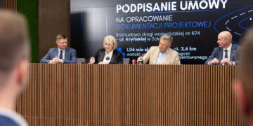 Podpisanie umowy na dokumentację projektową rozbudowy ulicy Kryńskiej w Sokółce