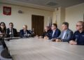 Konferencja prasowa w Urzędzie Miejskim w Białymstoku przed Wszystkich Świętych