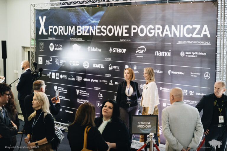 Panel dyskusyjny podczas X Forum Biznesowego Pogranicza w Suwałkach (2)