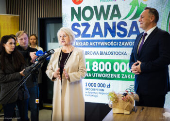Prezentacja projektu Zakładu Aktywności Zawodowej Nowa Szansa w Dąbrowie Białostockiej